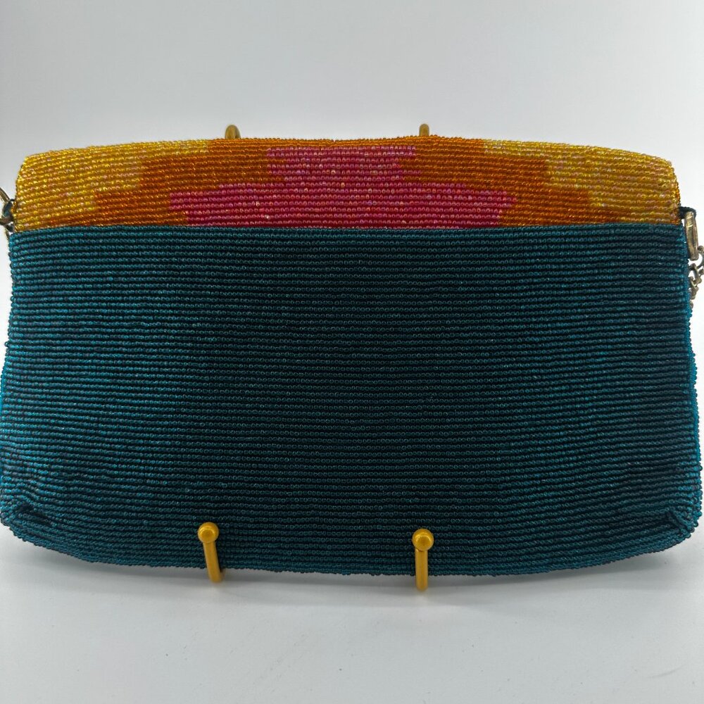 Mary Frances Embrace the Dawn Handmade Beaded Clutch - Picture 5 of 7